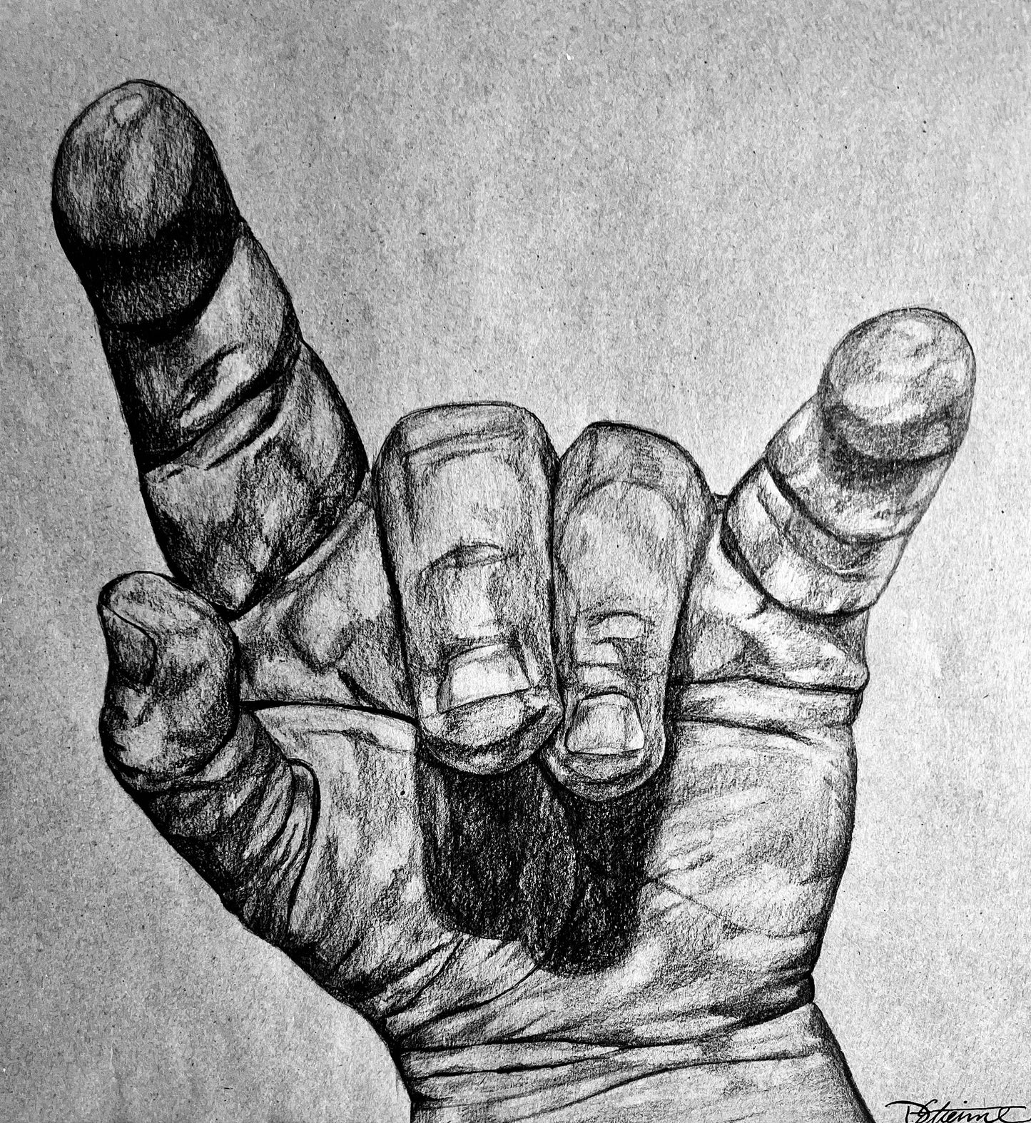 Share the Love Original Print