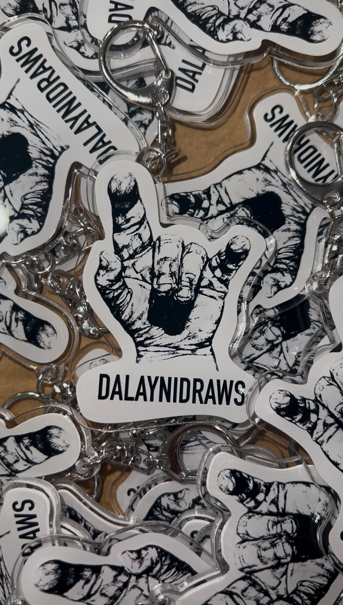 Dalaynidraws Keychain