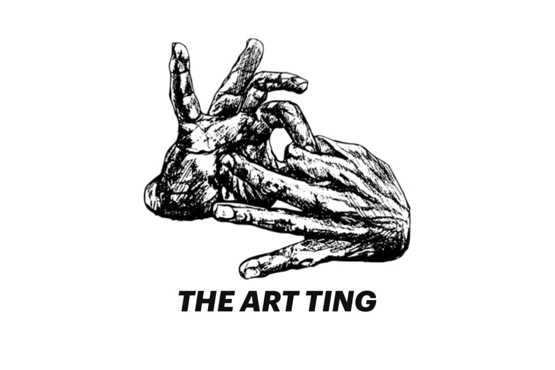 "THE ART TING Logo" Sticker