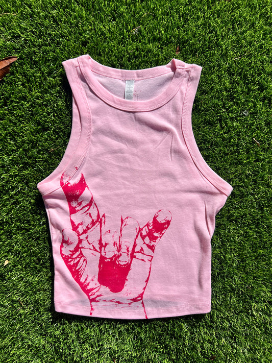 "Share The Love" Tank Top (Pink)