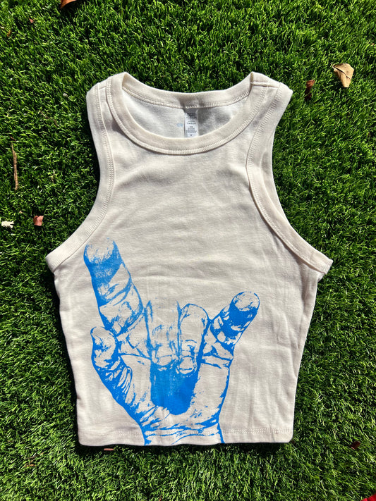 "Share The Love" Tank Top (Beige)